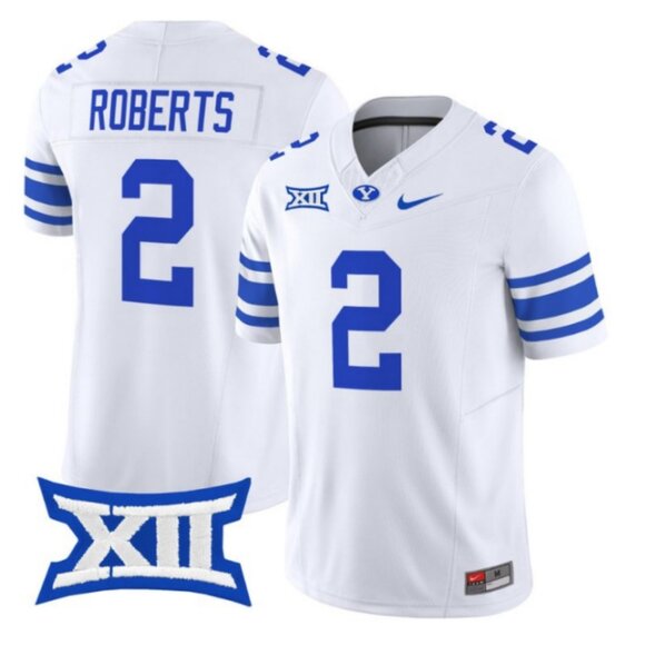 Other - Mens Youths Kids Chase Roberts White Vapor Stitched Jersey